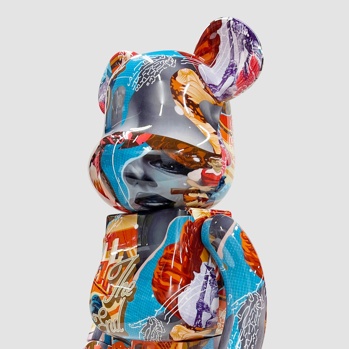 Tristan Eaton 1000% Bearbrick by Medicom Toys