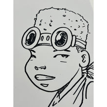 Load image into Gallery viewer, Hebru Brantley Hand Drawn &amp; Signed Sketch