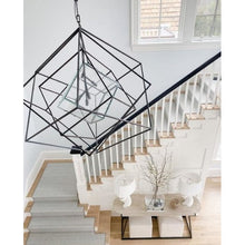 Load image into Gallery viewer, Cubist Chandelier Large - Aged Iron