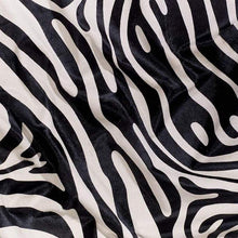 Load image into Gallery viewer, Zebra Black On Off White Cowhide