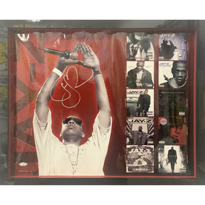 Jay-Z - Autographed 16" x 20" Discography Photo