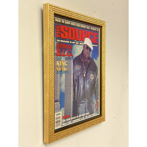 Notorious BIG - First THE SOURCE Magazine Cover - July 1995