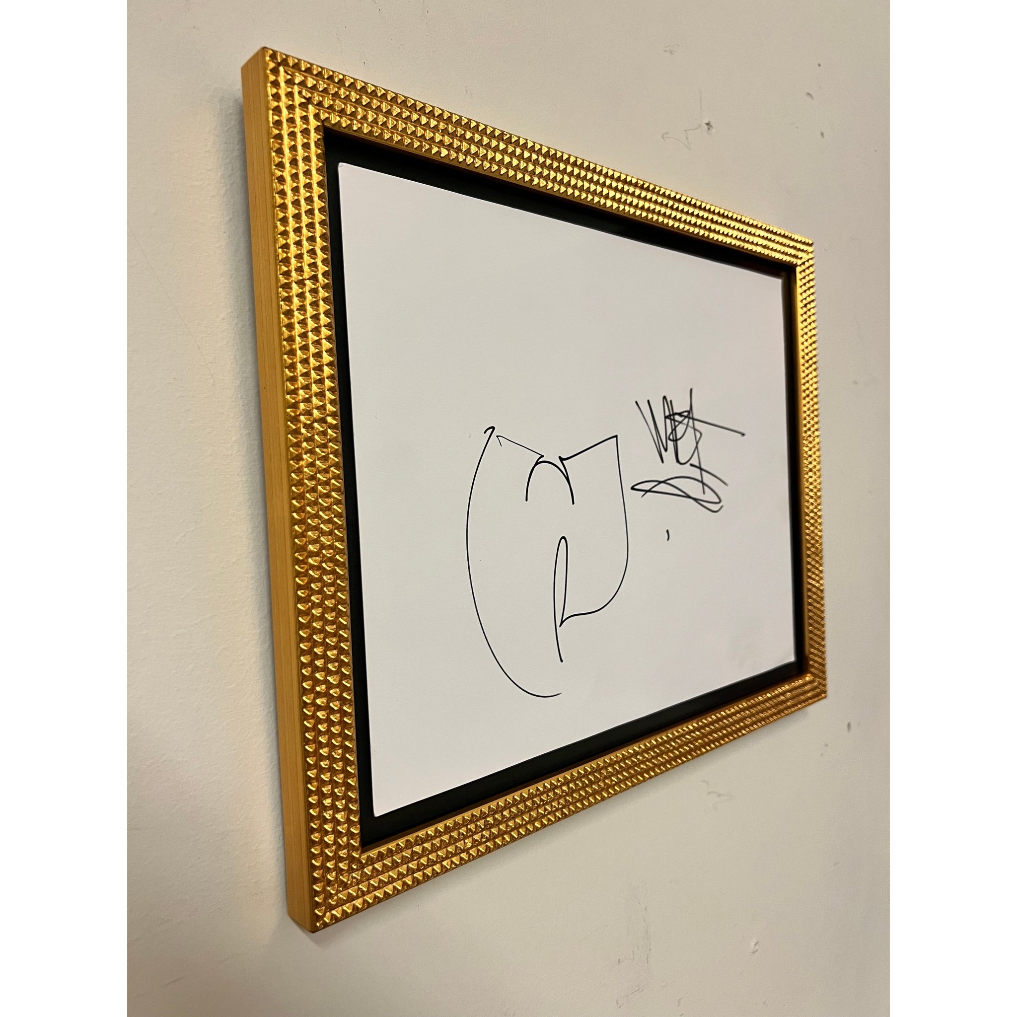 Kanye West - Autographed 8 x 10 Photo with Bear Sketch – MODCLAIR