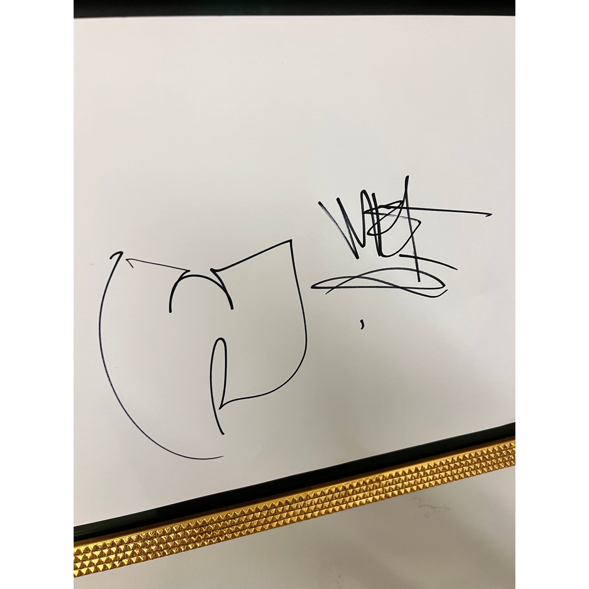 Method Man - Wu Tang Sketch & Hand Signed Autograph – MODCLAIR