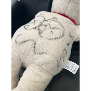 KAWS - Hand Drawn & Signed Snoopy Doll