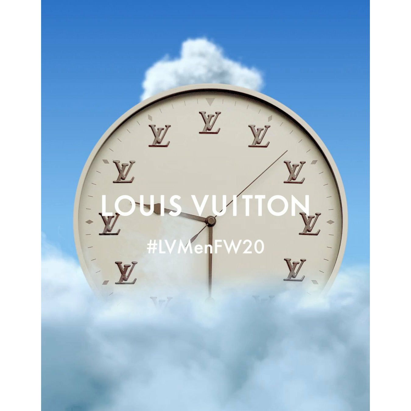On Clock  - COLAR INSPIRED LOUIS VUITTON