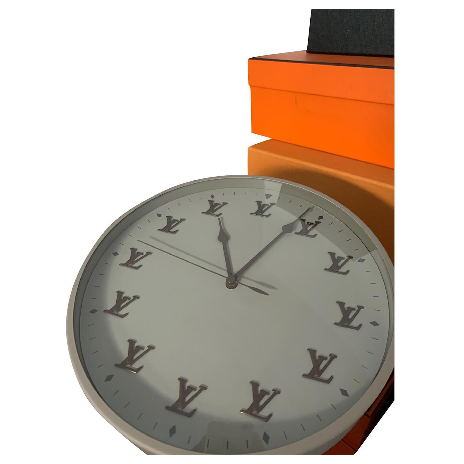 NEW FW20 Louis Vuitton Virgil Abloh LV Monogram Clock Limited