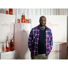 Load image into Gallery viewer, Virgil Abloh Off-White Moet &amp; Chandon Nectar Imperial Rose Champagne (DO NOT DROP)