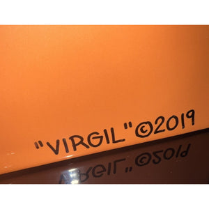 Virgil Abloh Hand Signed Vitra Ceramic Block